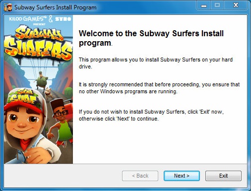 Subway Surfer 1.0 Download - Subway_Surfers_ENG.exe